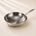 Hammered Titanium Wok Pan