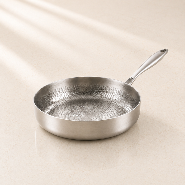 Titanium Hammered Deep Pan