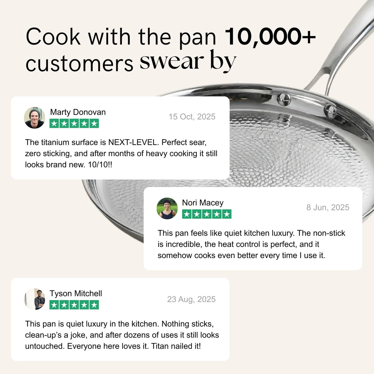 Titanium Cookware Set Pro